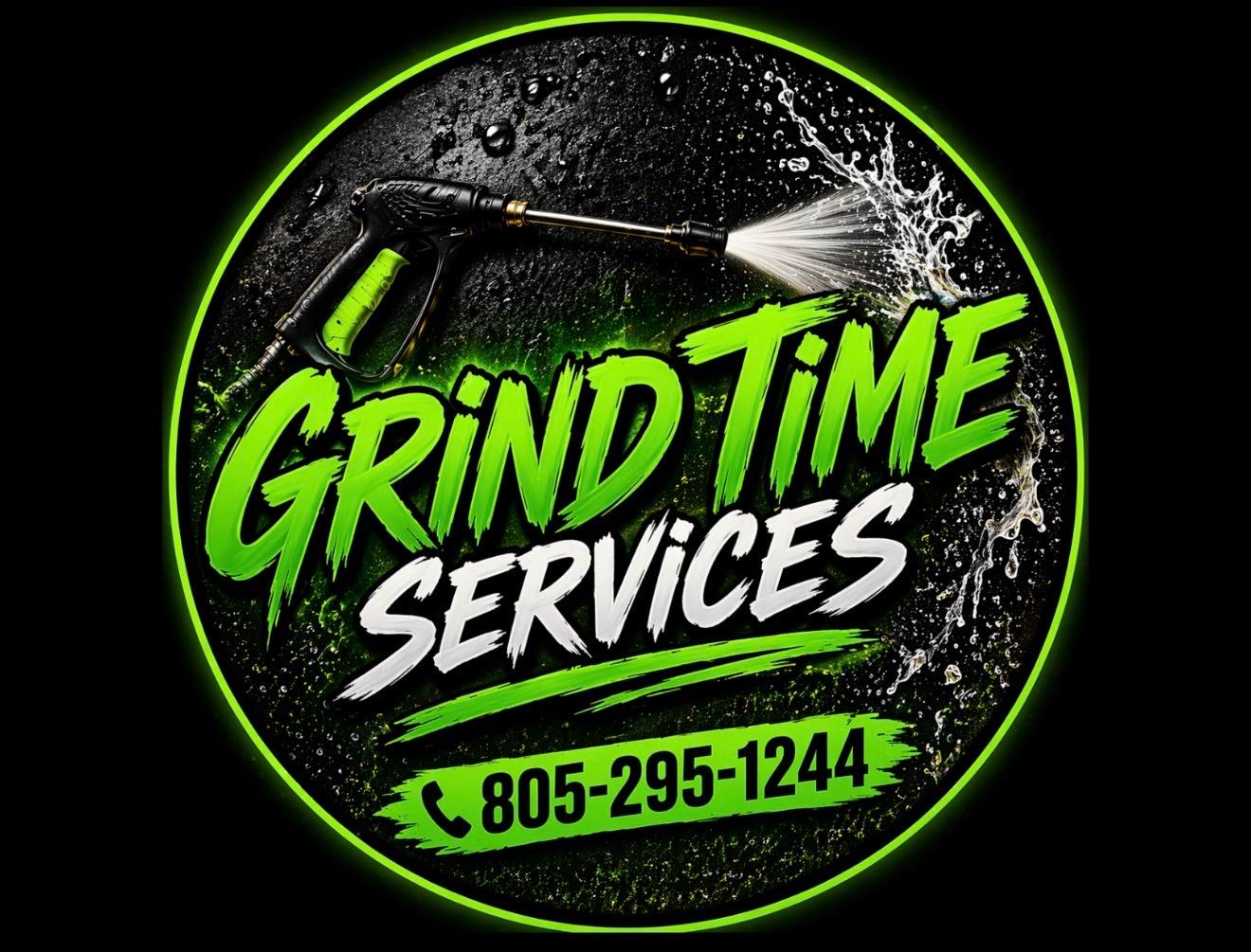 Grind Time Services β circular logo